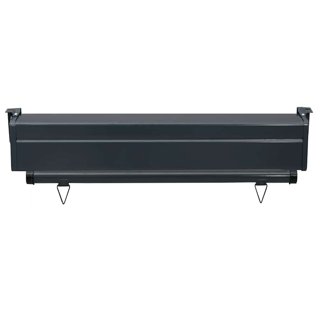 sidemarkise til altan 85x250 cm cremefarvet