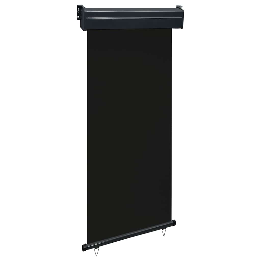 sidemarkise til altan 105x250 cm sort