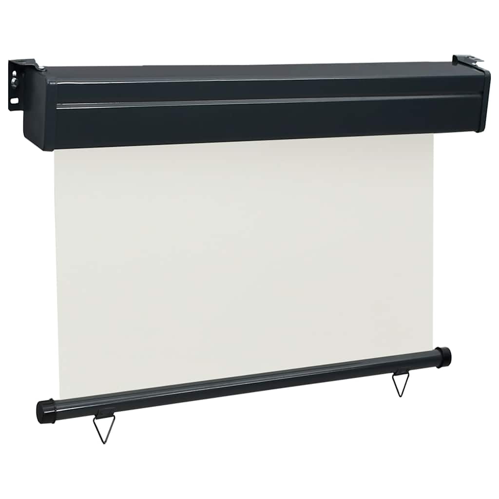 sidemarkise til altan 105x250 cm cremefarvet