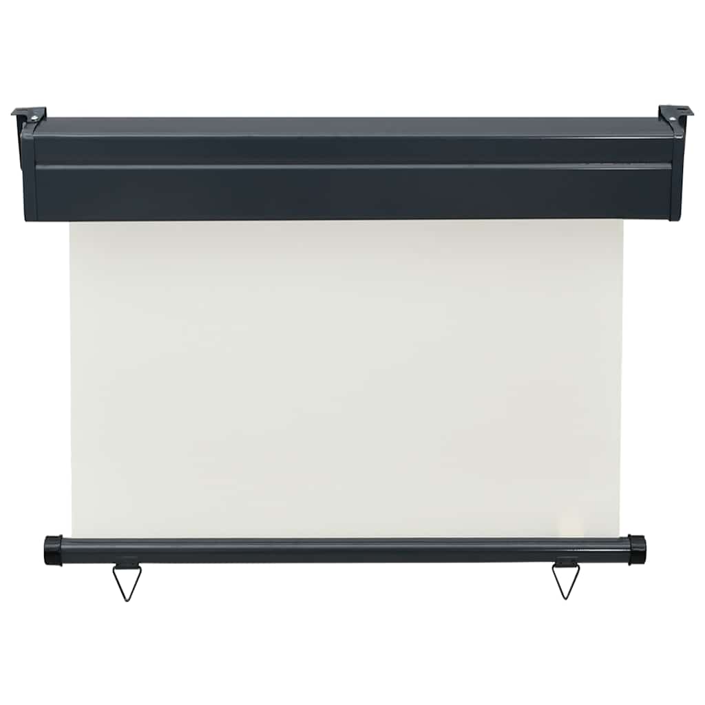 sidemarkise til altan 105x250 cm cremefarvet