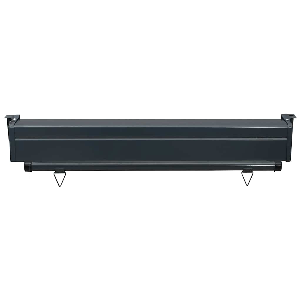 sidemarkise til altan 105x250 cm cremefarvet