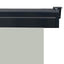 sidemarkise til altan 105x250 cm grå