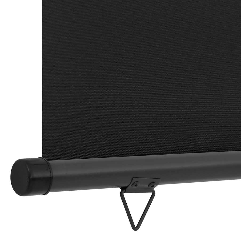 sidemarkise til altan 125x250 cm sort