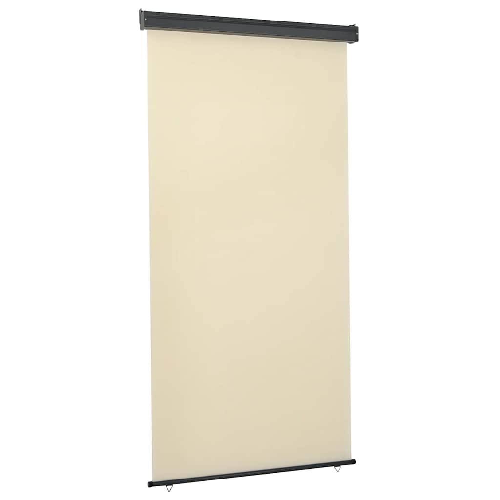 sidemarkise til altan 125x250 cm cremefarvet
