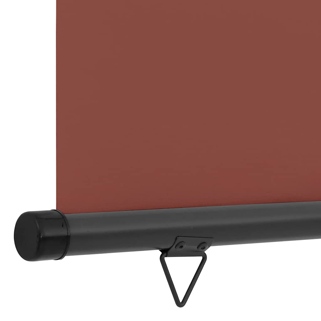 sidemarkise til altan 125x250 cm brun