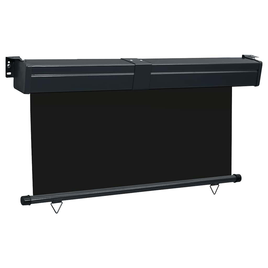 sidemarkise til altan 145x250 cm sort