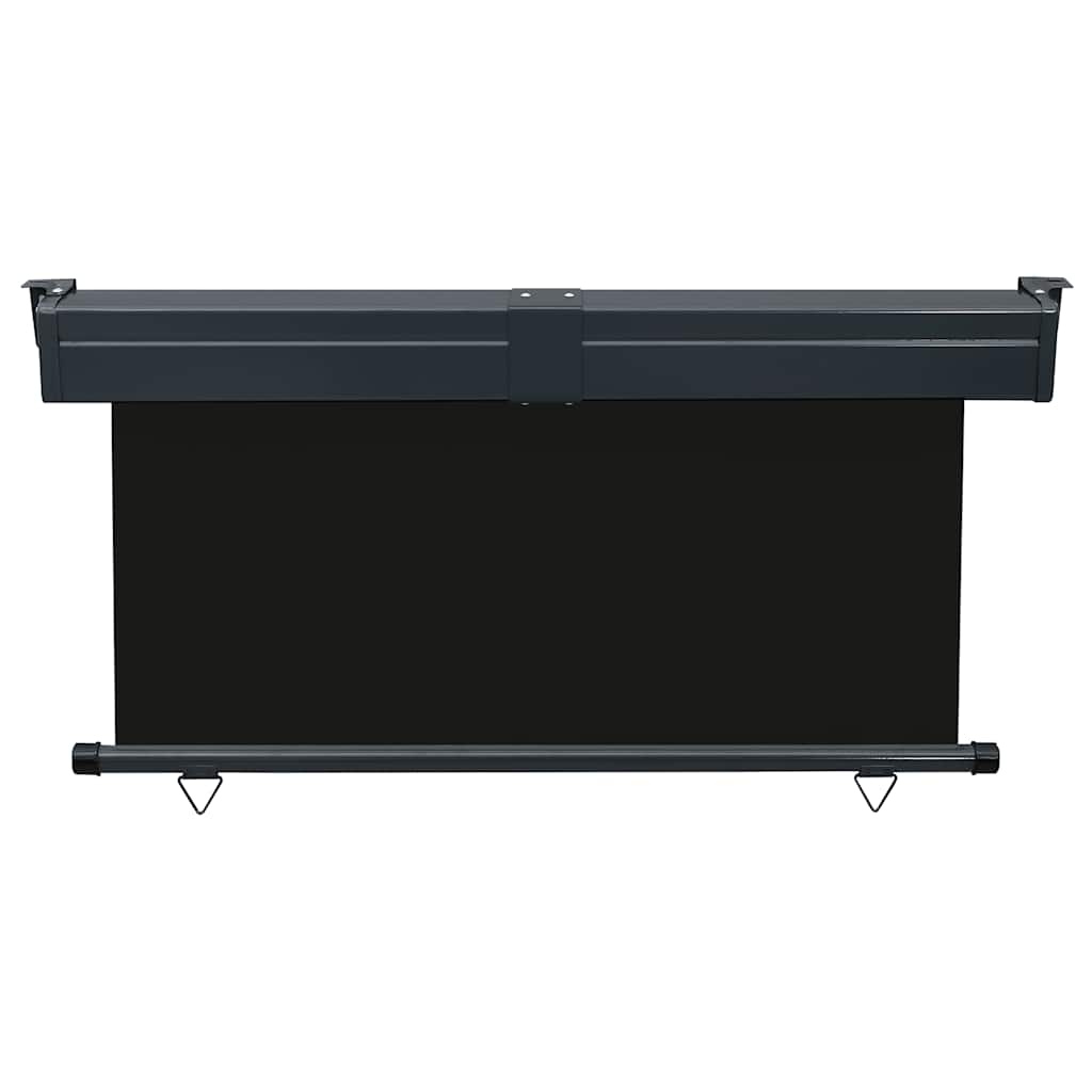 sidemarkise til altan 145x250 cm sort