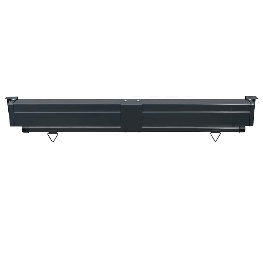 sidemarkise til altan 145x250 cm sort