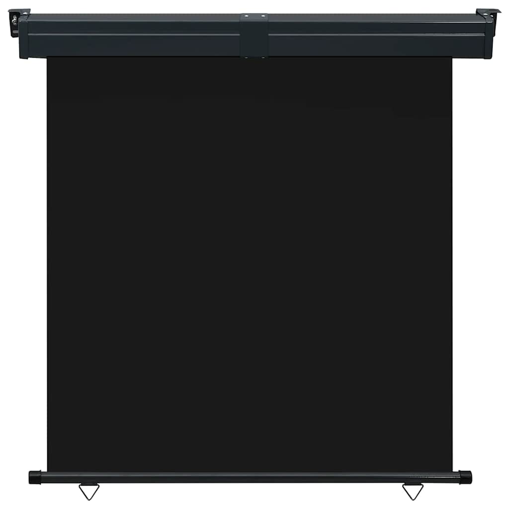 sidemarkise til altan 165x250 cm sort