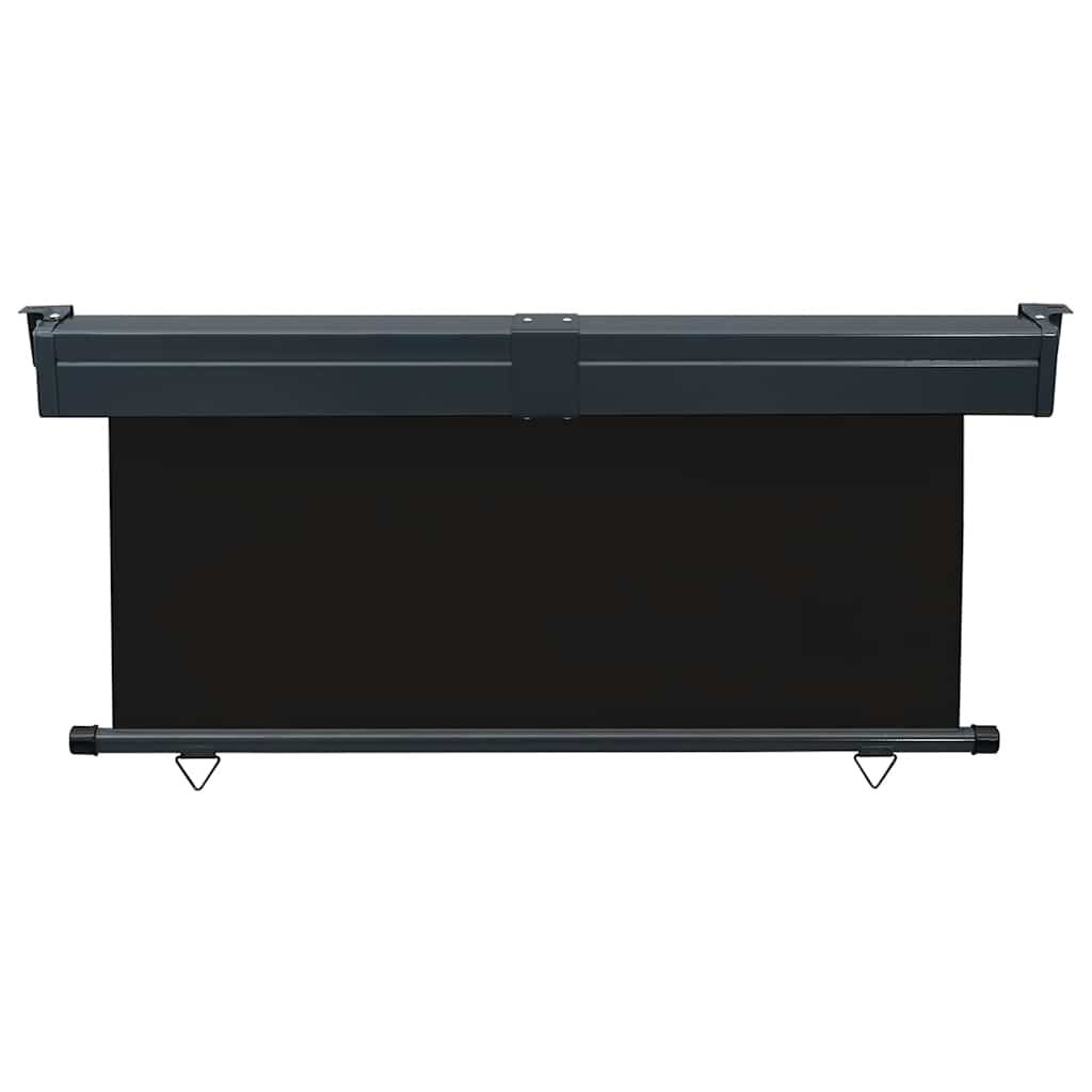 sidemarkise til altan 165x250 cm sort