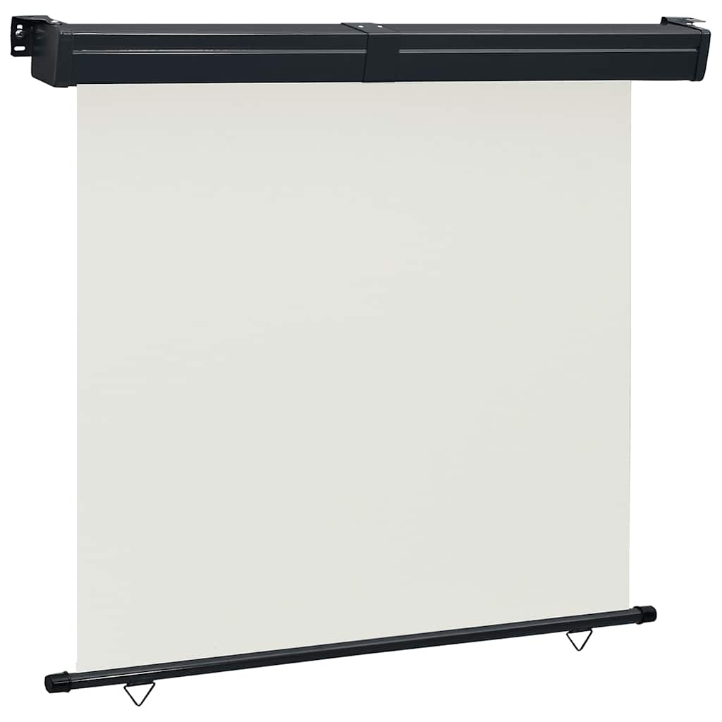 sidemarkise til altan 165x250 cm cremefarvet