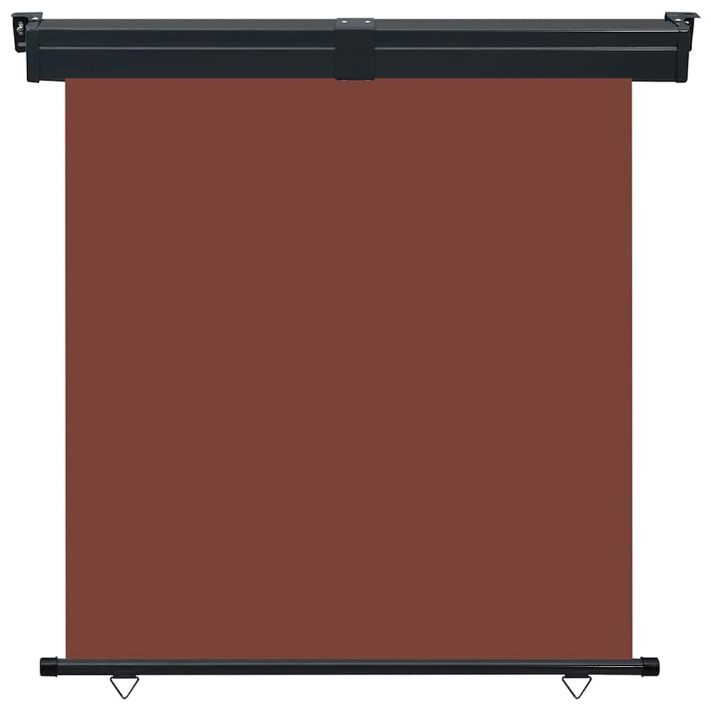 sidemarkise til altan 165x250 cm brun