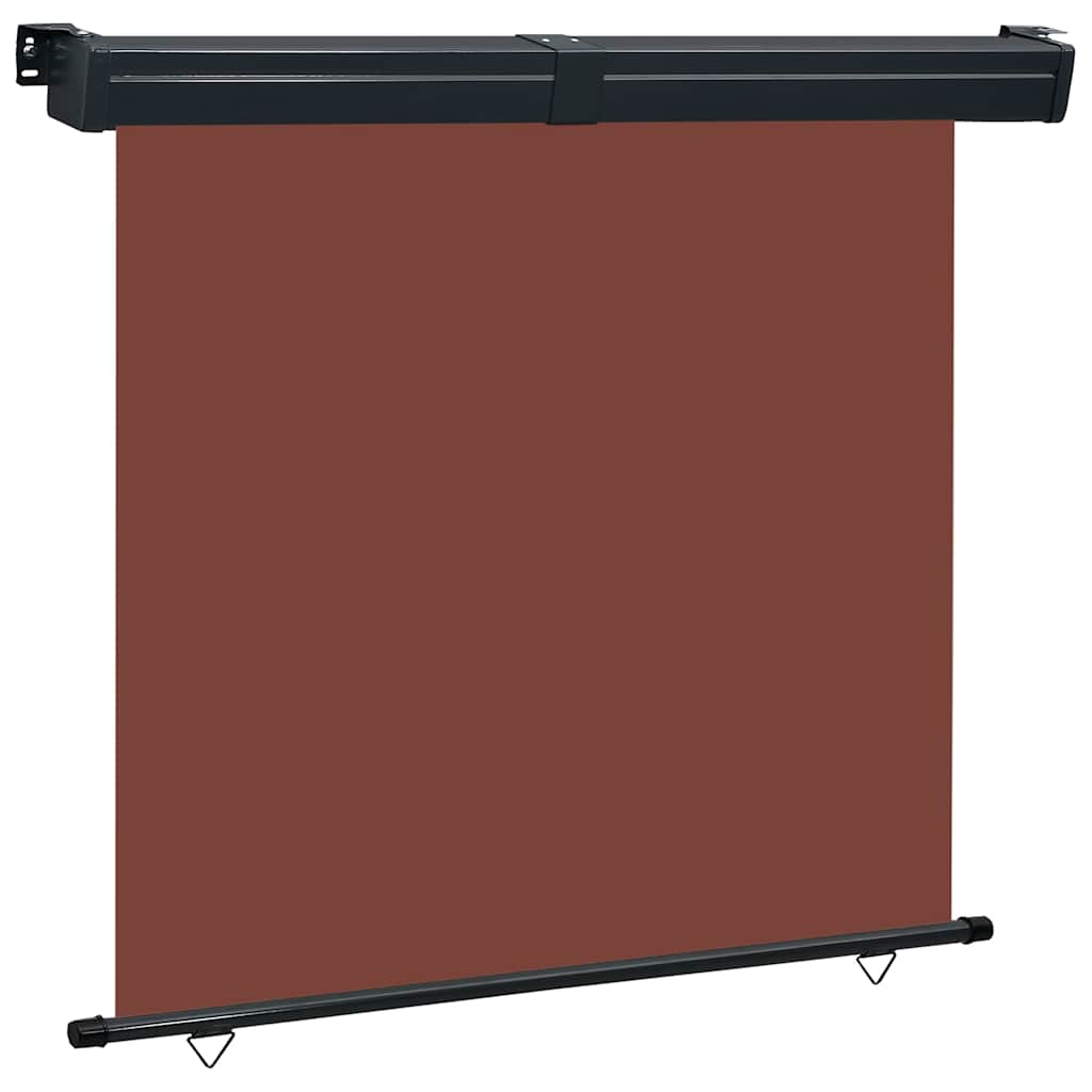 sidemarkise til altan 175x250 cm brun