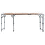 foldbart campingbord aluminium 180 x 60 cm