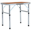 foldbart campingbord 60x45 cm aluminium
