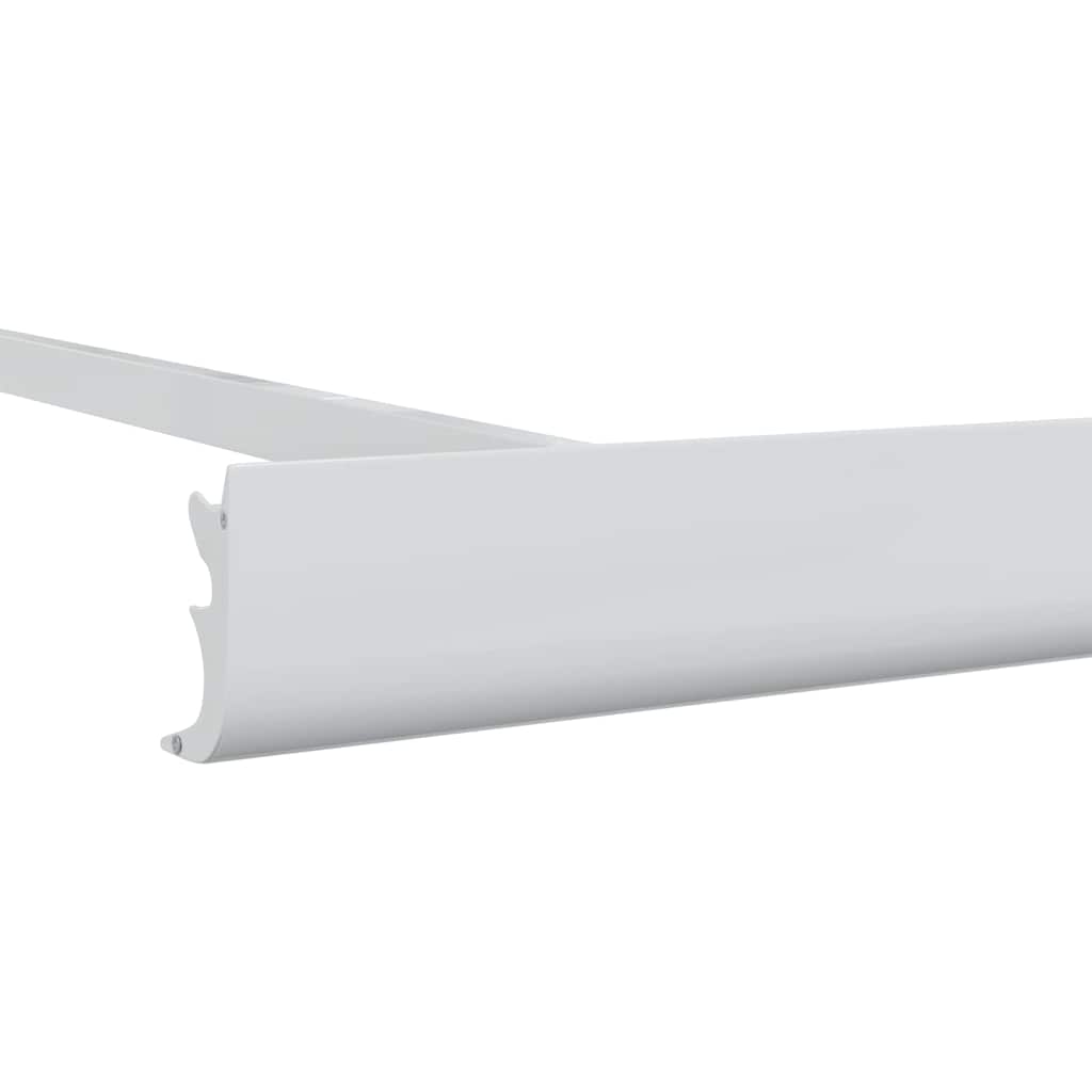 Markiseramme Hvid 500 × 300 cm Aluminium