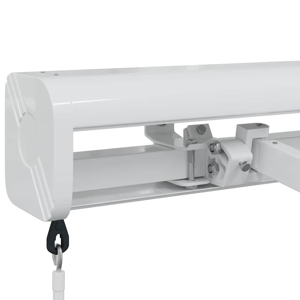 Markiseramme Hvid 500 × 300 cm Aluminium