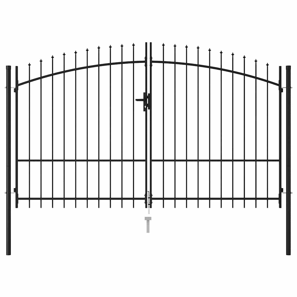 hegnslåge Woerden dobbeltdør med spydtop 299,5x224,5 cm