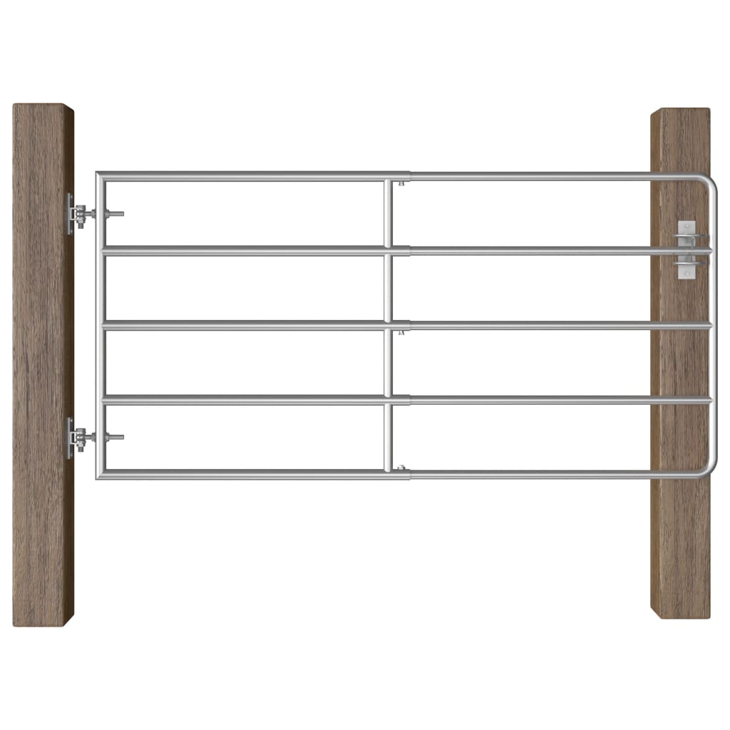 markport 5 dele (95-170)x90 cm stål sølvfarvet