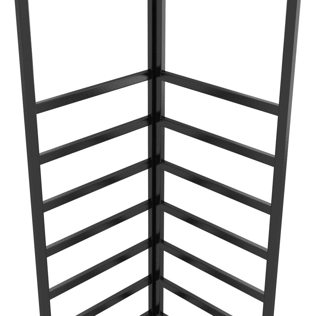 havepavillon 4x3x2,7 m pulverlakeret stål hvid