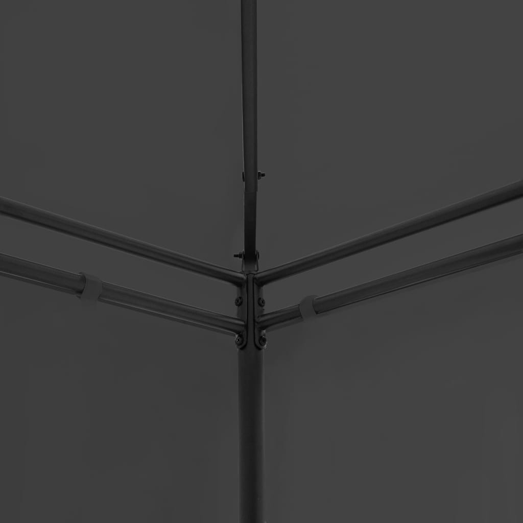 havepavillon 600x298x270 cm antracitgrå