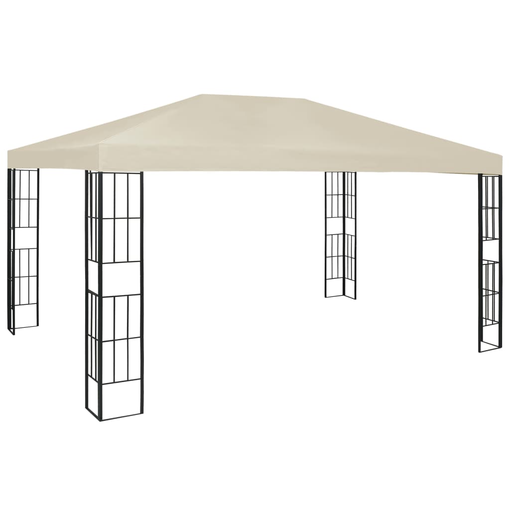pavillon 3x4 m cremefarvet