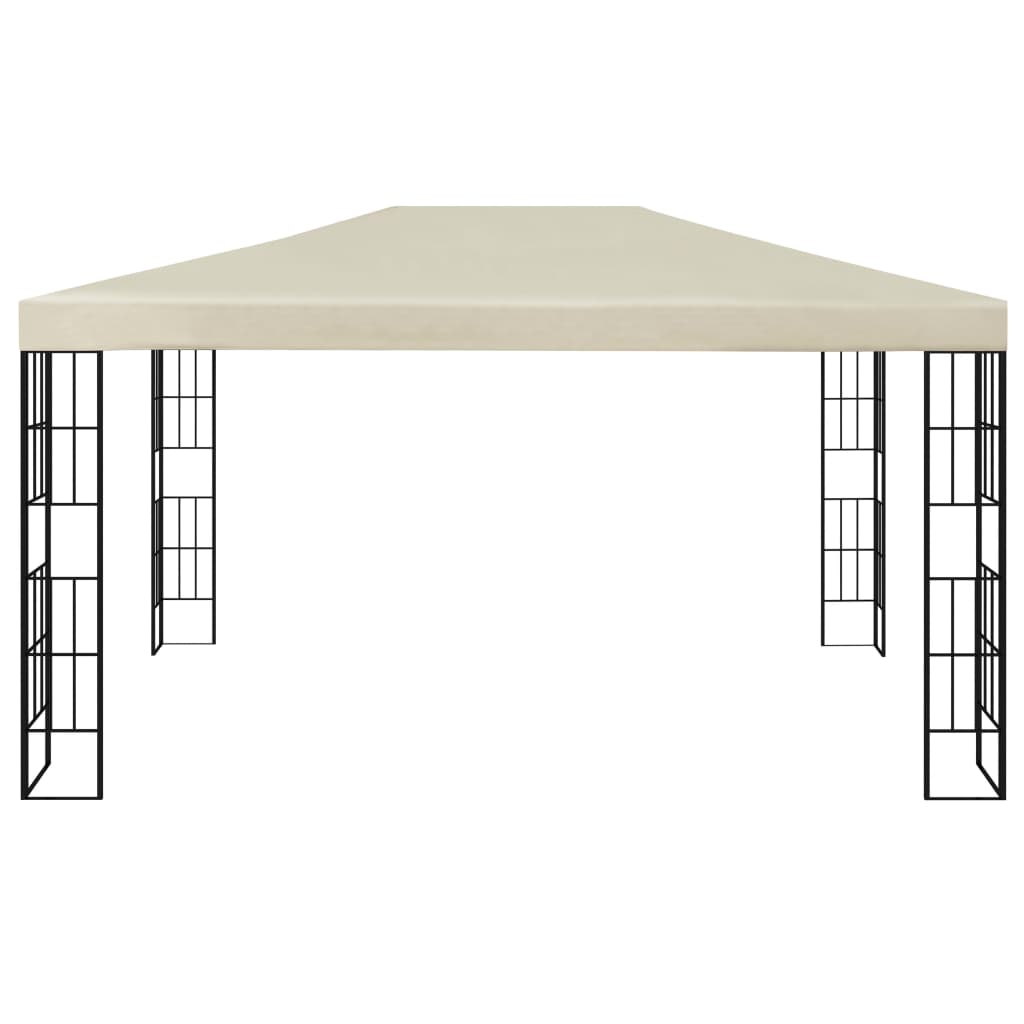 pavillon 3x4 m cremefarvet