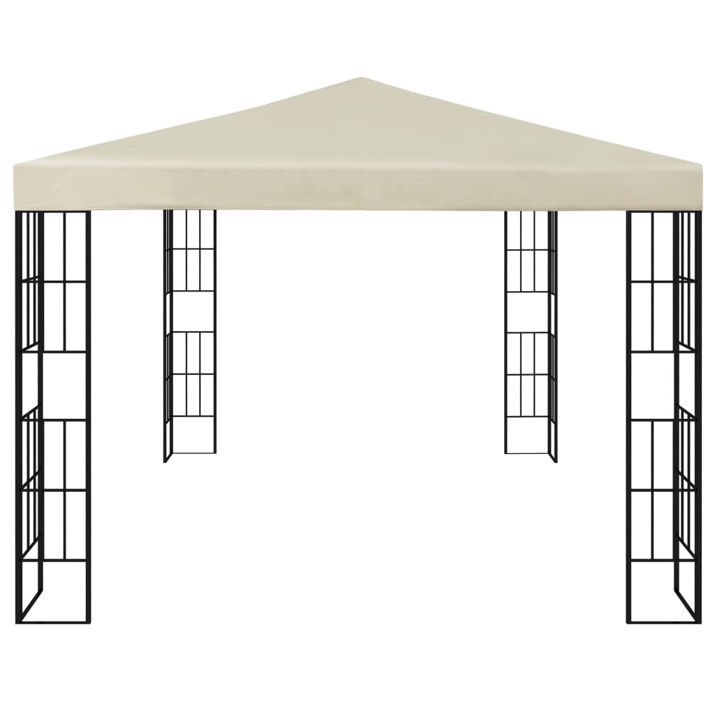 pavillon 3x4 m cremefarvet