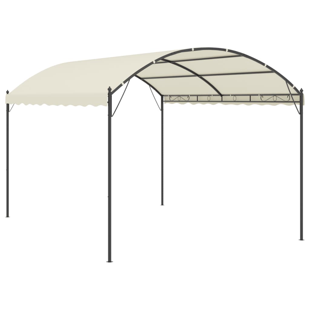 pavillon stof cremefarvet