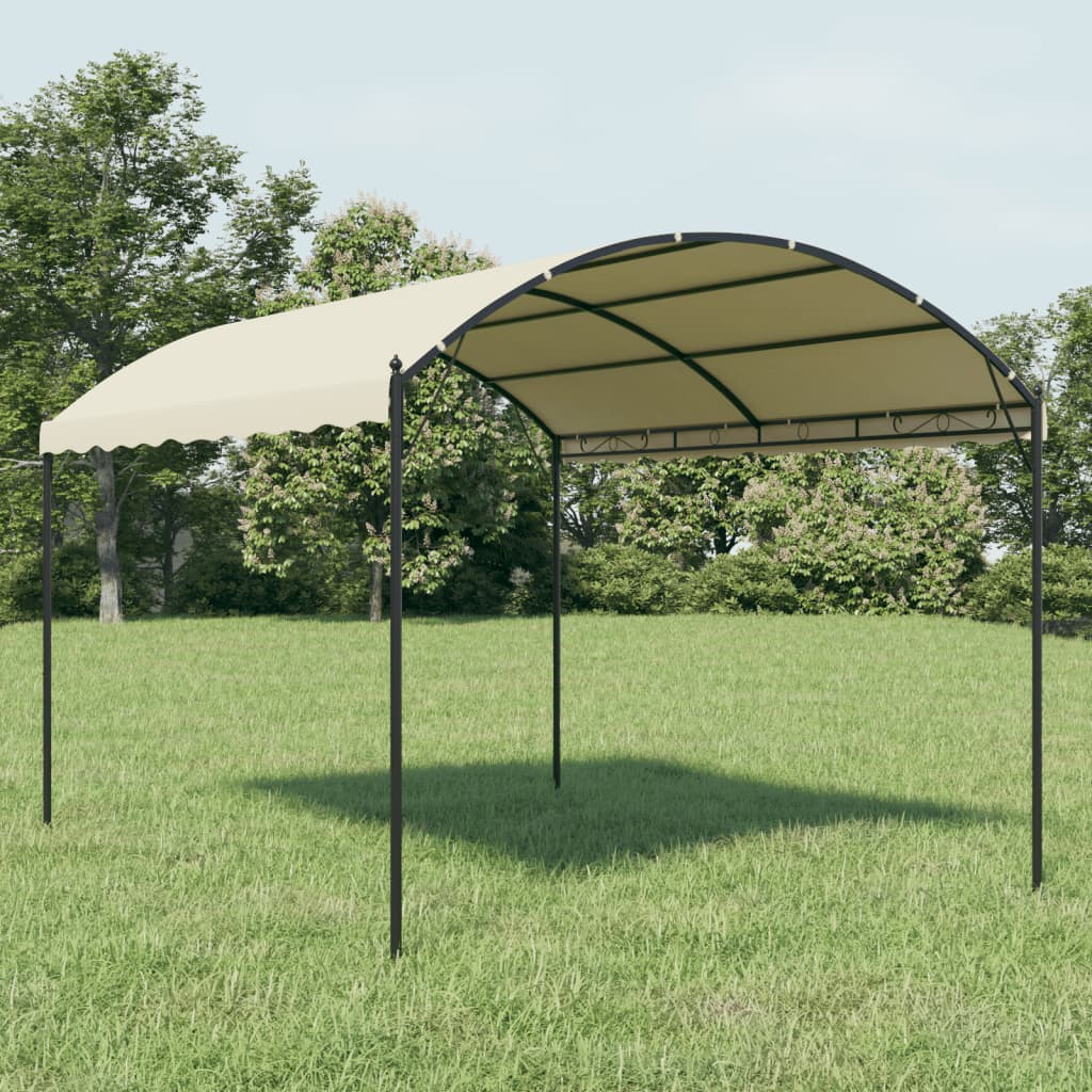 pavillon stof cremefarvet