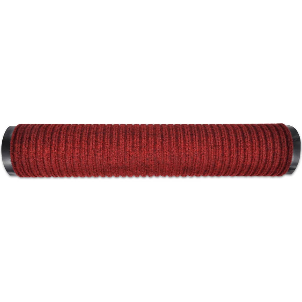 dørmåtte rød 117x220 cm PVC