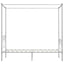 sengestel til himmelseng 90 x 200 cm metal hvid