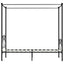 sengestel til himmelseng 90 x 200 cm metal sort