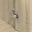 skænk 88x30x70 cm konstrueret træ sonoma-eg