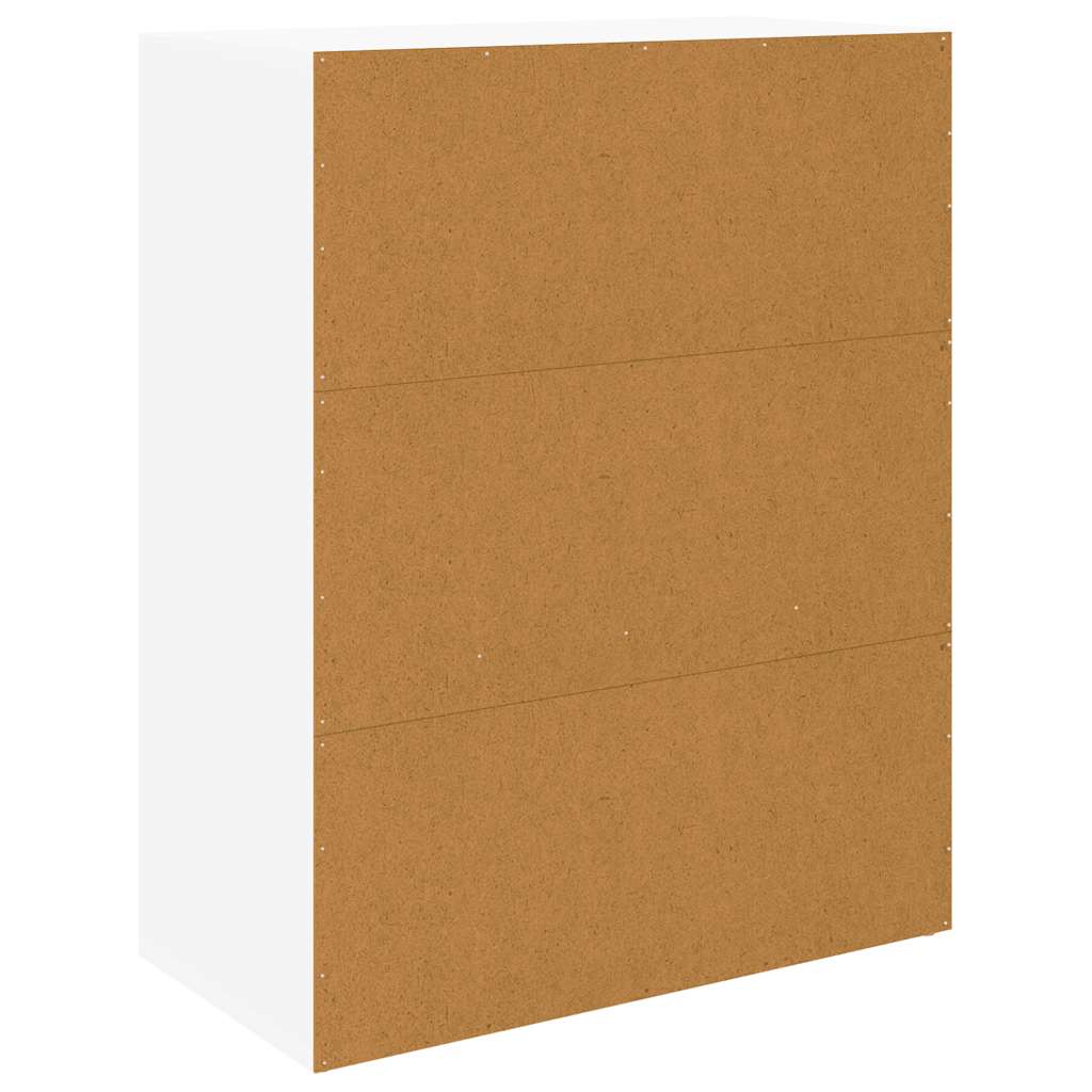 skænk 60x30x75 cm konstrueret træ hvid