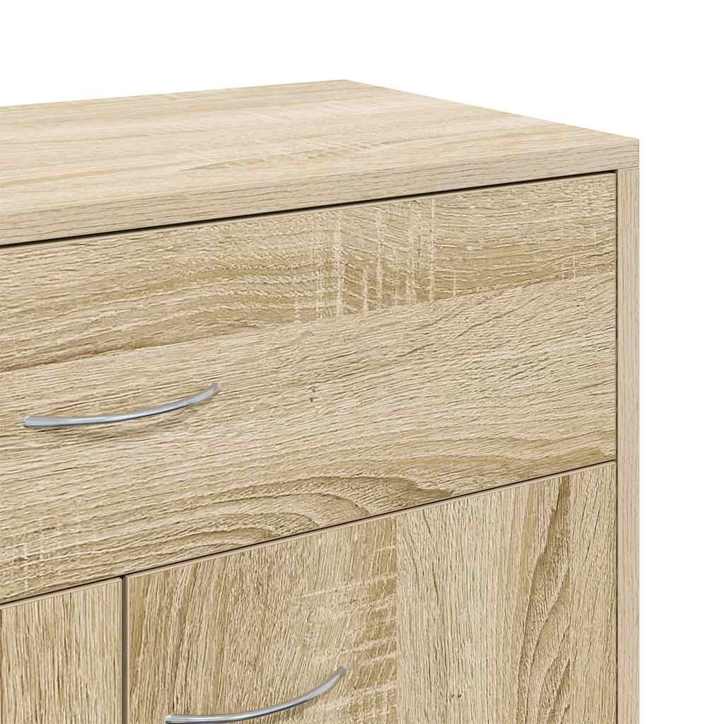 skænk 60x30x75 cm konstrueret træ sonoma-eg