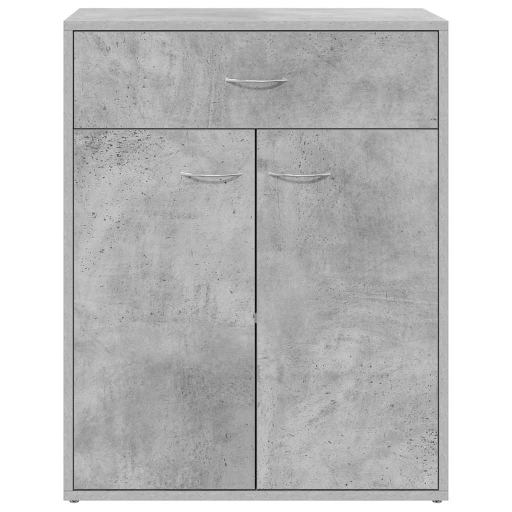 skænk 60x30x75 cm konstrueret træ betongrå