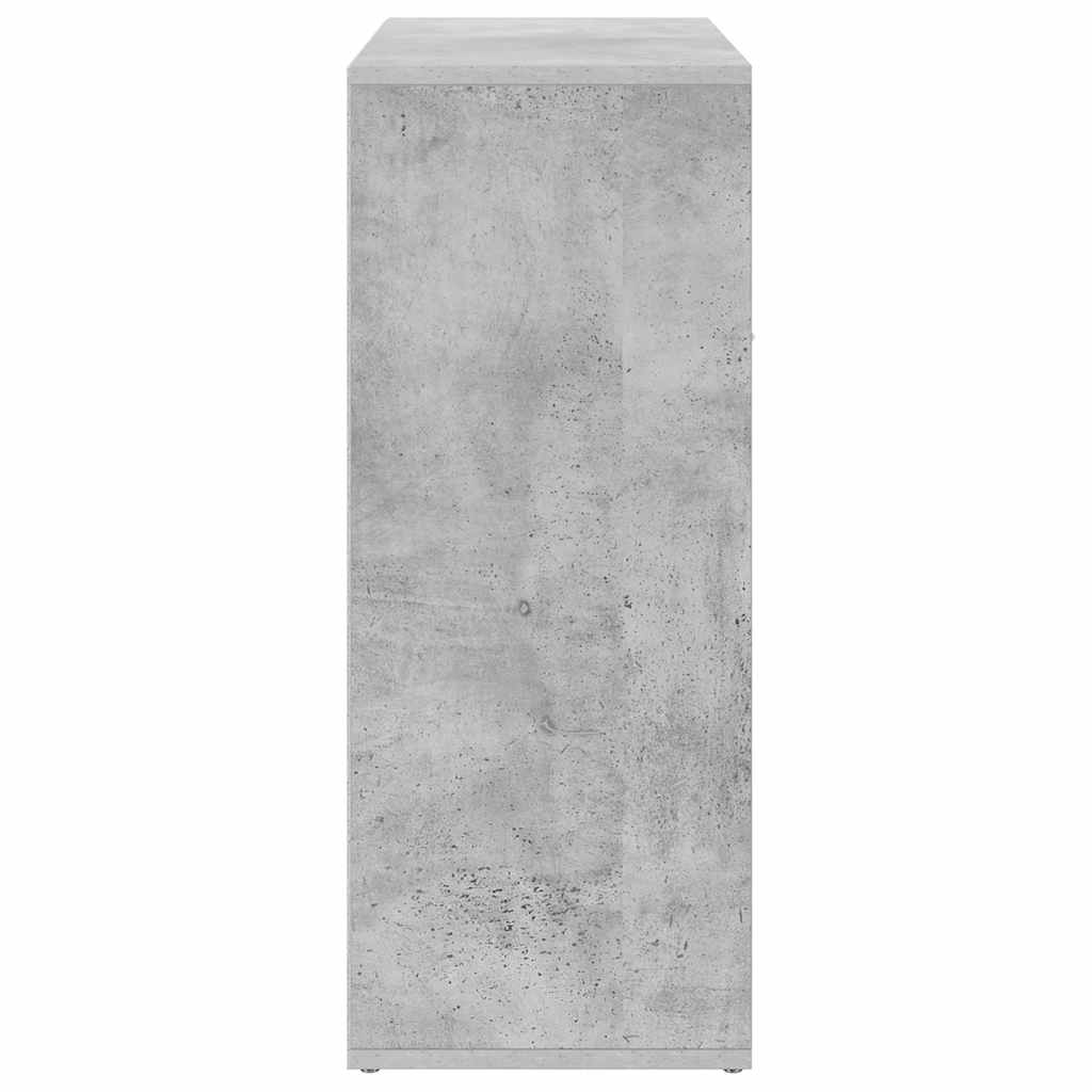 skænk 60x30x75 cm konstrueret træ betongrå