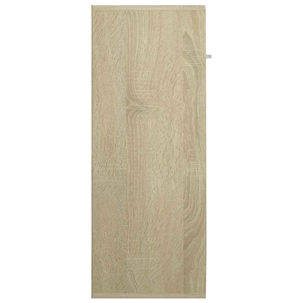 skænk 60x30x75 cm konstrueret træ sonoma-eg