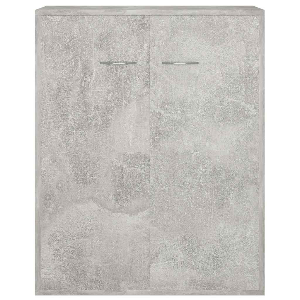 skænk 60x30x75 cm konstrueret træ betongrå