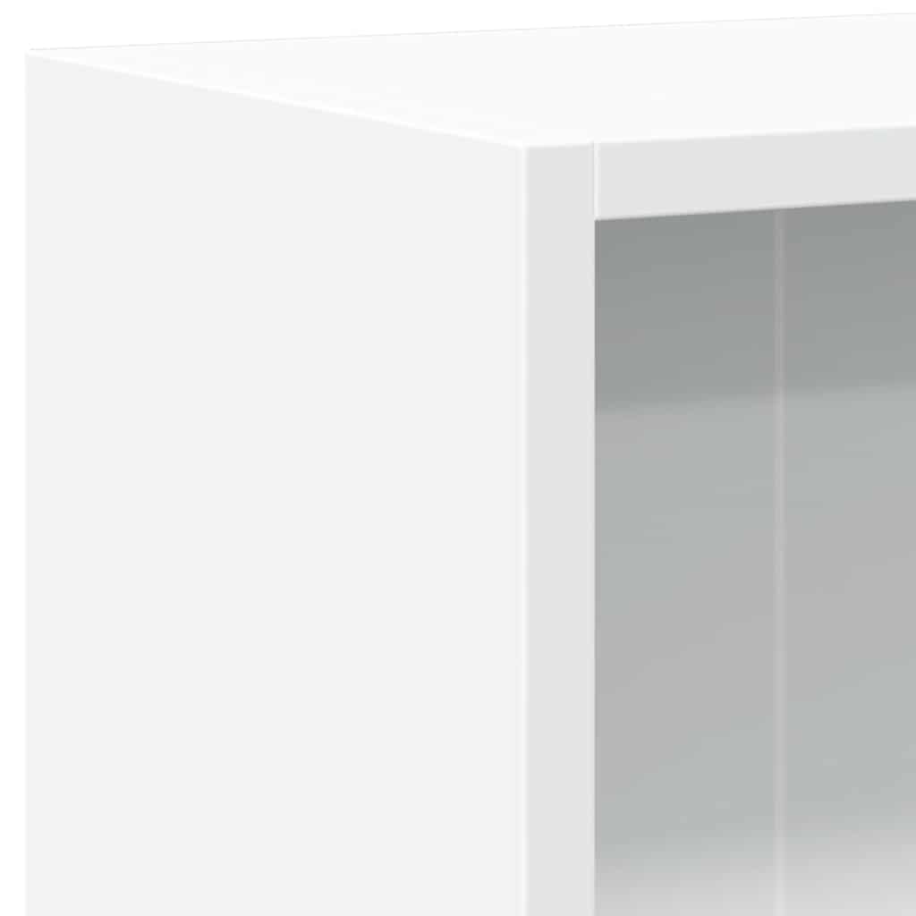 bogreol 60x24x76 cm konstrueret træ hvid