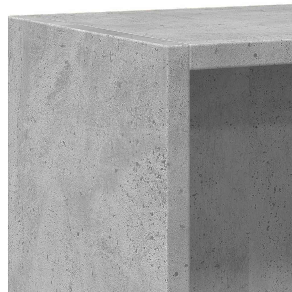 bogreol 60x24x76 cm konstrueret træ hvid
