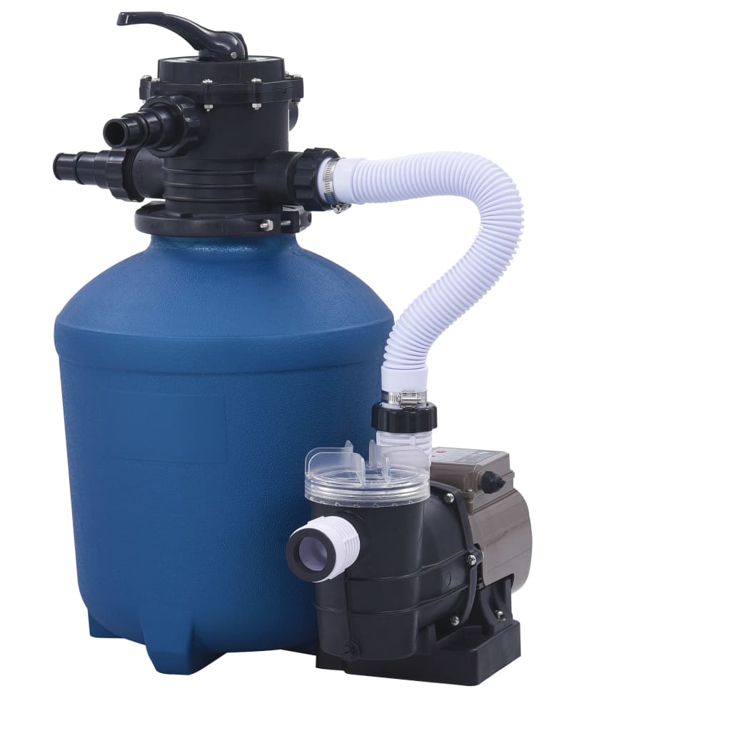 sandfilterpumpe med timer 530 W 10980 l/t.