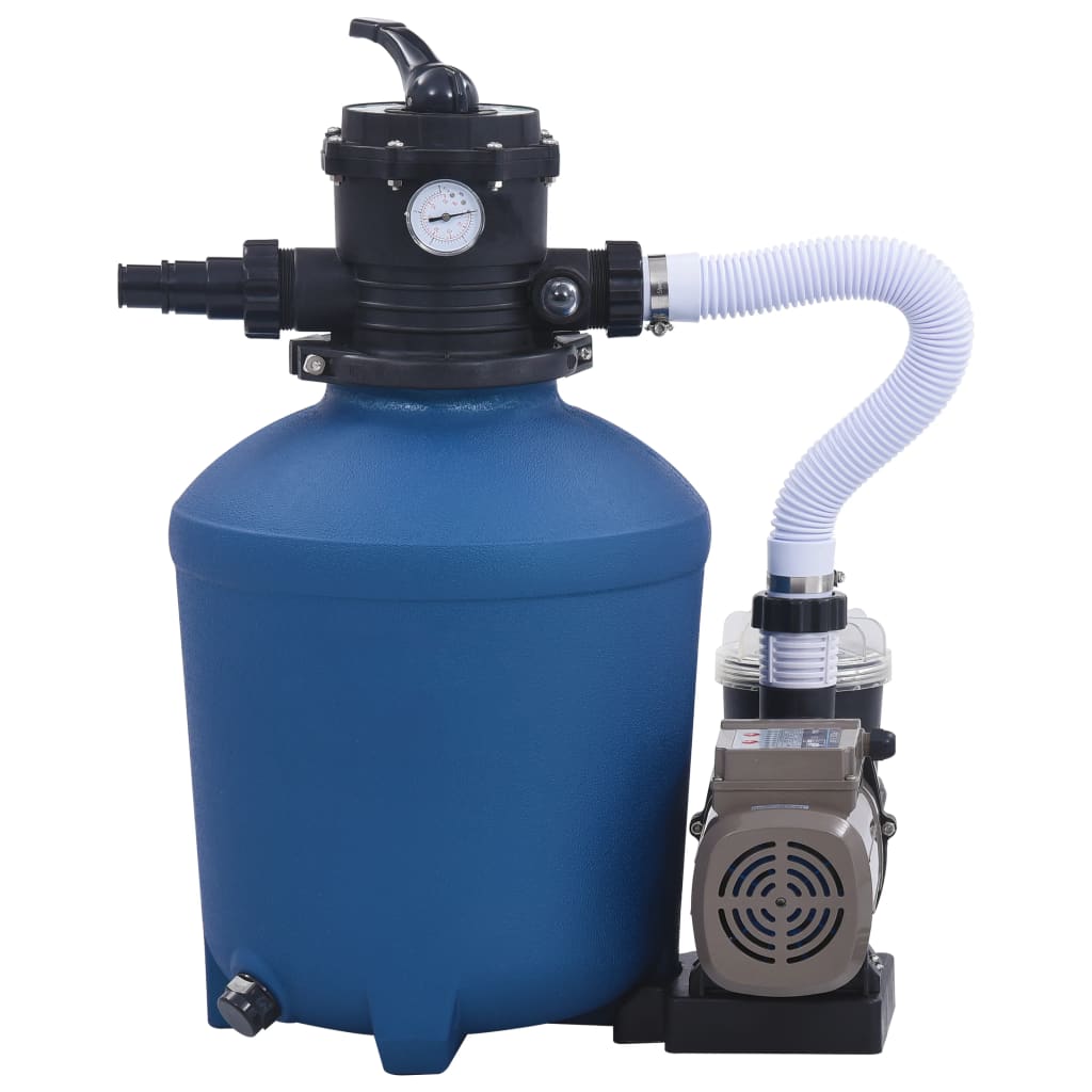 sandfilterpumpe med timer 530 W 10980 l/t.