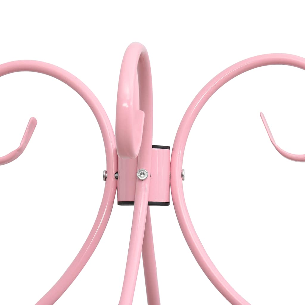 sengestel til himmelseng 90 x 200 cm metal pink