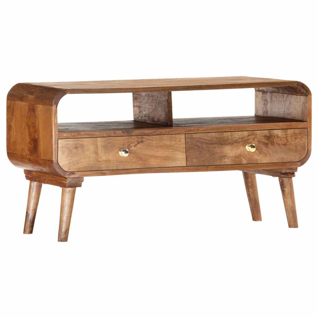 tv-skab 90 x 35 x 47 cm massivt mangotræ