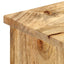 skænk 100 x 35 x 60 cm massivt mangotræ