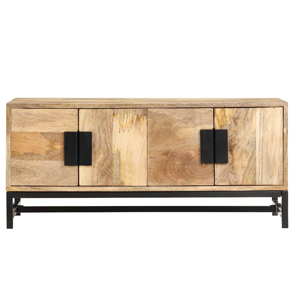 sofabord 90 x 55 x 40 cm massivt mangotræ