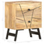 sengebord 40x30x50 cm massivt mangotræ