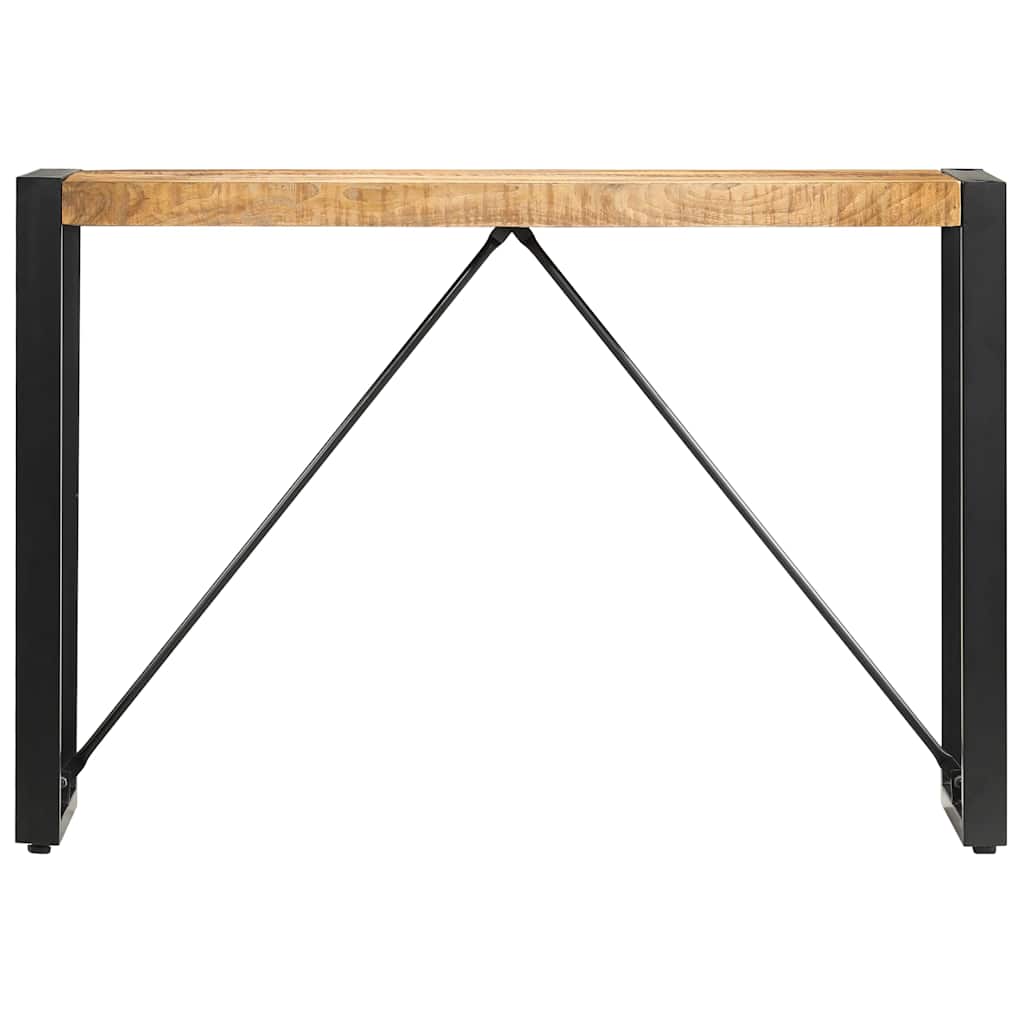 konsolbord 110x35x76 cm massivt mangotræ